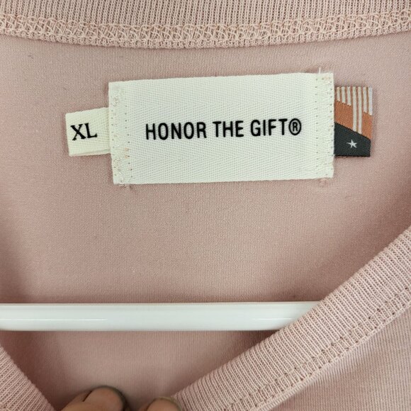 Honor The Gift Women's Cropped T-Shirt Short Sleeves XL Rayon Spandex 2-Pk NWT - Picture 4 of 15